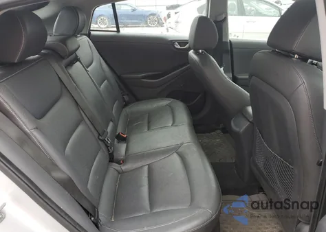 2017 Hyundai Ioniq Limited from USA, damaged, VIN KMHC85LC3HU027055